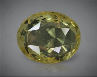 Natural Yellow  SapphireCertified 4.18CTS-17463